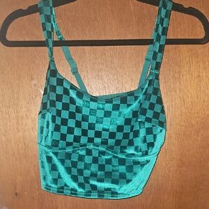 Colsie Teal Activewear Top